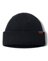 The Columbia Mens Portside Fisherman Beanie in Black