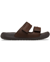 The Crocs Mens Yukon Vista II Sandals in Espresso