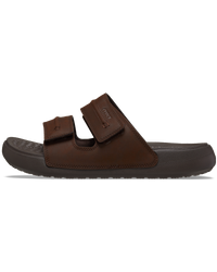 The Crocs Mens Yukon Vista II Sandals in Espresso