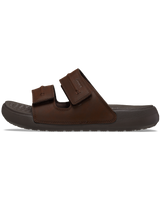 The Crocs Mens Yukon Vista II Sandals in Espresso