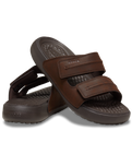 The Crocs Mens Yukon Vista II Sandals in Espresso