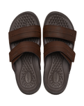 The Crocs Mens Yukon Vista II Sandals in Espresso