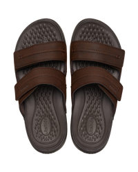 The Crocs Mens Yukon Vista II Sandals in Espresso