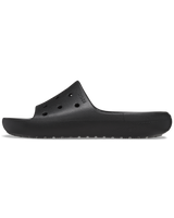 The Crocs Mens Classic Sliders V2 in Black