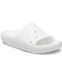 The Crocs Womens Classic Sliders V2 in White