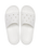 The Crocs Womens Classic Sliders V2 in White