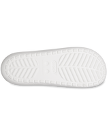 The Crocs Womens Classic Sliders V2 in White