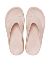 The Crocs Womens Getaway Platform Flip Flops in Quartz