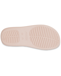 The Crocs Womens Getaway Platform Flip Flops in Quartz