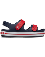 The Crocs Boys Boys Crocband Cruiser Sandals in Navy & Varsity Red