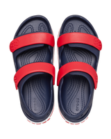 The Crocs Boys Boys Crocband Cruiser Sandals in Navy & Varsity Red