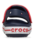 The Crocs Boys Boys Crocband Cruiser Sandals in Navy & Varsity Red