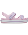 The Crocs Girls Girls Crocband Cruiser Sandals in Ballerina Pink & Lavender