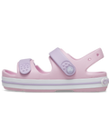 The Crocs Girls Girls Crocband Cruiser Sandals in Ballerina Pink & Lavender