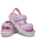 The Crocs Girls Girls Crocband Cruiser Sandals in Ballerina Pink & Lavender