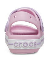 The Crocs Girls Girls Crocband Cruiser Sandals in Ballerina Pink & Lavender