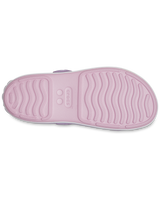 The Crocs Girls Girls Crocband Cruiser Sandals in Ballerina Pink & Lavender