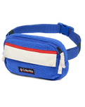 The Columbia Helvetia II Bumbag in Clematis Blue, Chalk & Sail Red