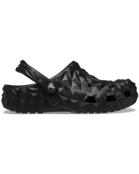 The Crocs Womens Classic Geometric Clog in Black