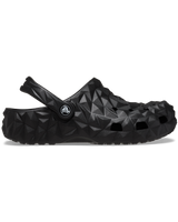 The Crocs Womens Classic Geometric Clog in Black