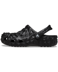 The Crocs Womens Classic Geometric Clog in Black