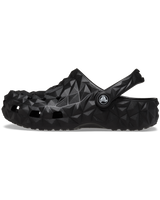 The Crocs Womens Classic Geometric Clog in Black