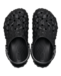 The Crocs Womens Classic Geometric Clog in Black