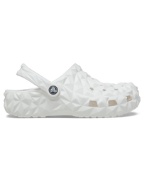 The Crocs Womens Classic Geometric Clog in White