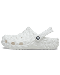 The Crocs Womens Classic Geometric Clog in White