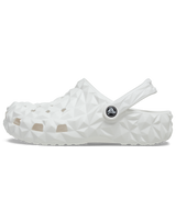 The Crocs Womens Classic Geometric Clog in White