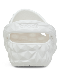 The Crocs Womens Classic Geometric Clog in White