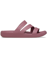 The Crocs Womens Getaway Strappy Sandals in Cassis