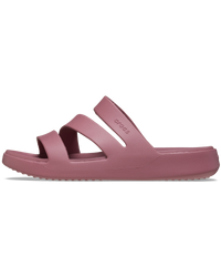 The Crocs Womens Getaway Strappy Sandals in Cassis