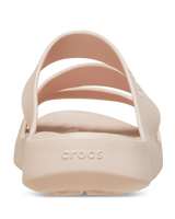 The Crocs Womens Getaway Strappy Sandals in Quartz