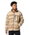 The Columbia Mens Winter Pass Printed Fleece II Jacket in Dark Stone & Delta Madras Multi