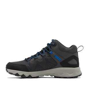 The Columbia Mens Peakfreak II Mid Outdry Shoes in Dark Grey & Black