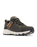 The Columbia Mens Peakfreak II Outdry Shoes in Deep Olive & Desert Sun