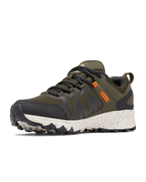 The Columbia Mens Peakfreak II Outdry Shoes in Deep Olive & Desert Sun