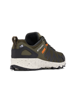 The Columbia Mens Peakfreak II Outdry Shoes in Deep Olive & Desert Sun