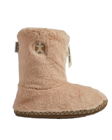 The Bedroom Athletics Womens Marilyn Classic Faux Fur Slipper Boots in Gingerbread