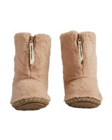 The Bedroom Athletics Womens Marilyn Classic Faux Fur Slipper Boots in Gingerbread