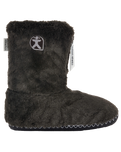 The Bedroom Athletics Womens Marilyn Classic Faux Fur Slipper Boots in Charcoal