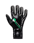 The Solite Gauntlet 3.2 Wetsuit Gloves in Black & Green