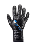 The Solite Gauntlet 2.2 Wetsuit Gloves in Black & Blue