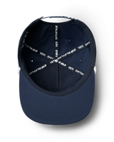 The Yeti Mens Yeti Coolers Mid Pro Flat Brim Rope Cap in Navy