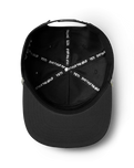 The Yeti Mens Yeti Coolers Mid Pro Flat Brim Rope Cap in Black