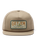 Get 'Em Flat Brim Snapback Cap in Cape Taupe