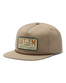 Get 'Em Flat Brim Snapback Cap in Cape Taupe