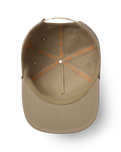 Get 'Em Flat Brim Snapback Cap in Cape Taupe