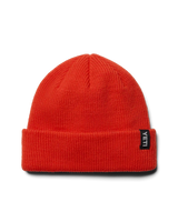 Badge Beanie in Orange